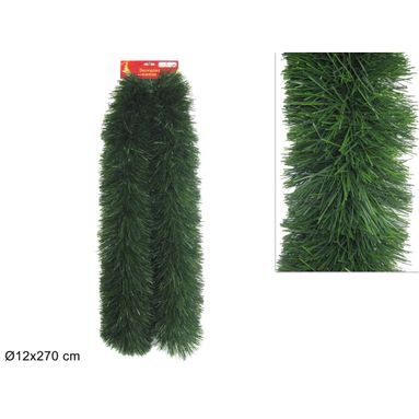 GHIRLANDA VERDE 12X270CM.