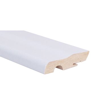 BATTISCOPA MDF BIANCO CM.7X1,8X240
