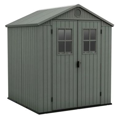 Keter CASETTA DARWIN 6X6 190X183XH221CM VERDE EVOTECH.