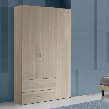 ARMADIO SIMPLI 3A+2C OLMO 123X54XH211CM.