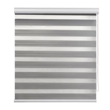 TENDA A RULLO 200XH250CM ZEBRA GRIGIA