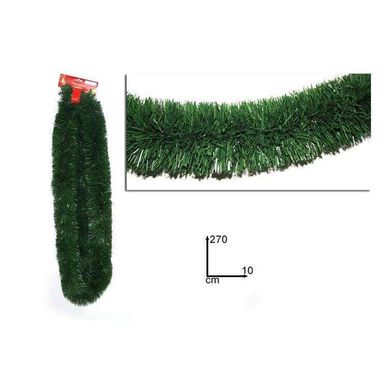 GHIRLANDA 270CM VERDE D.10CM