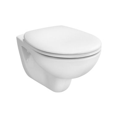 VASO WC NORMUS IN CERAMICA BIANCA A PARETE