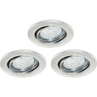 KIT 3 FARETTI INCASSO ORIENTABILI NON DIMMERABILI