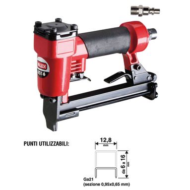 PUNTATRICE PNEUMATICA 8016 CON ATTACCO RAPIDO
