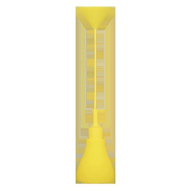 PENDEL E27 IN SILICONE - GIALLO - CAVO A COLORE 0,