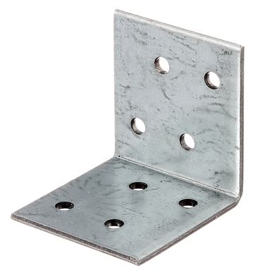 SQUADRETTA AD ANGOLO 40X40X40MM ZINCATA