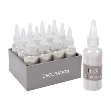 GLITTER BIANCO 40GR IN 2 TAGLI.