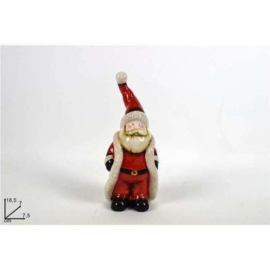 BABBO NATALE H18.5CM IN CERAMICA