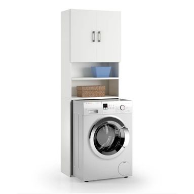 MOBILE LAVATRICE 45X32XH195CM BIANCO.