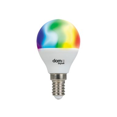 LAMPADA LED SFERA E14 5W RGB + 2700 - 6500K WIFI D