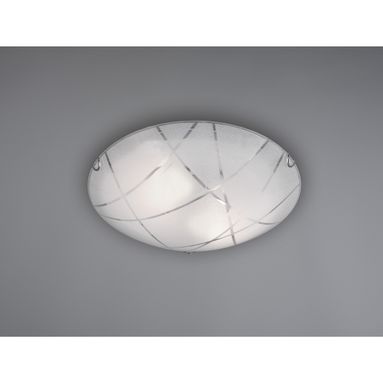 PLAFONIERA SANDRINA D.40CM E27 GRANIGLIA