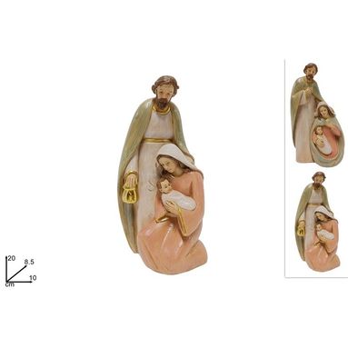 NATIVITA' EFFETTO LEGNO 10H8,5XH20CM