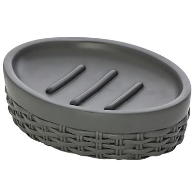 P/SAPONE IN POLIRESINA GRIGIO SERIE CROSS