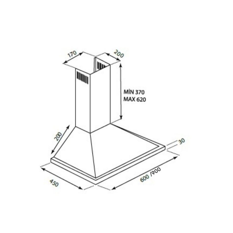cappa-a-piramide-60cm-inox