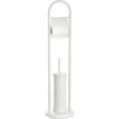 PIANTANA PORTAROTOLO/PORTASCOPINO H80CM BIANCA