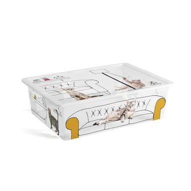 CONTENITORE C BOX 55X39XH17CM PETS COLLECTION