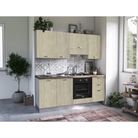 cucina-fissa-hamal-195cm-sinistra-oregon-slash-perla
