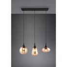 lampadario-3xe14-lumina-60cm-nero-slash-vetri-ambra