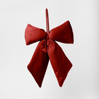 FIOCCO VELLUTO BORDEAUX 52X79CM.