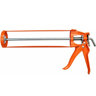 PISTOLA A STELO PER CARTUCCE SILICONE ARANCIONE