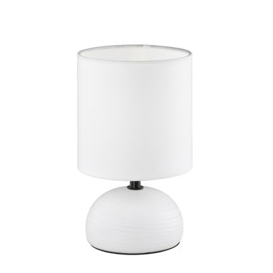 LAMPADA DA TAVOLO LUCI E14 D.14XH23CM BIANCA