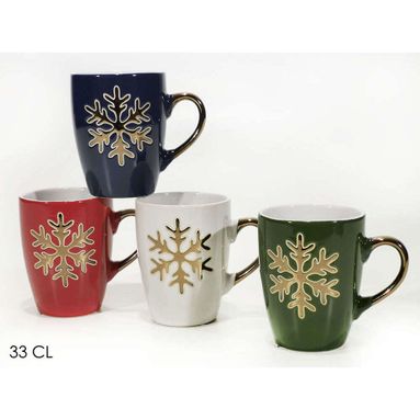 TAZZA FIOCCO DI NEVE 33CL ASSORTITA.