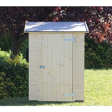 CASETTA PORTATTREZZI GRAZ 122X68X186H CM IN ABETE