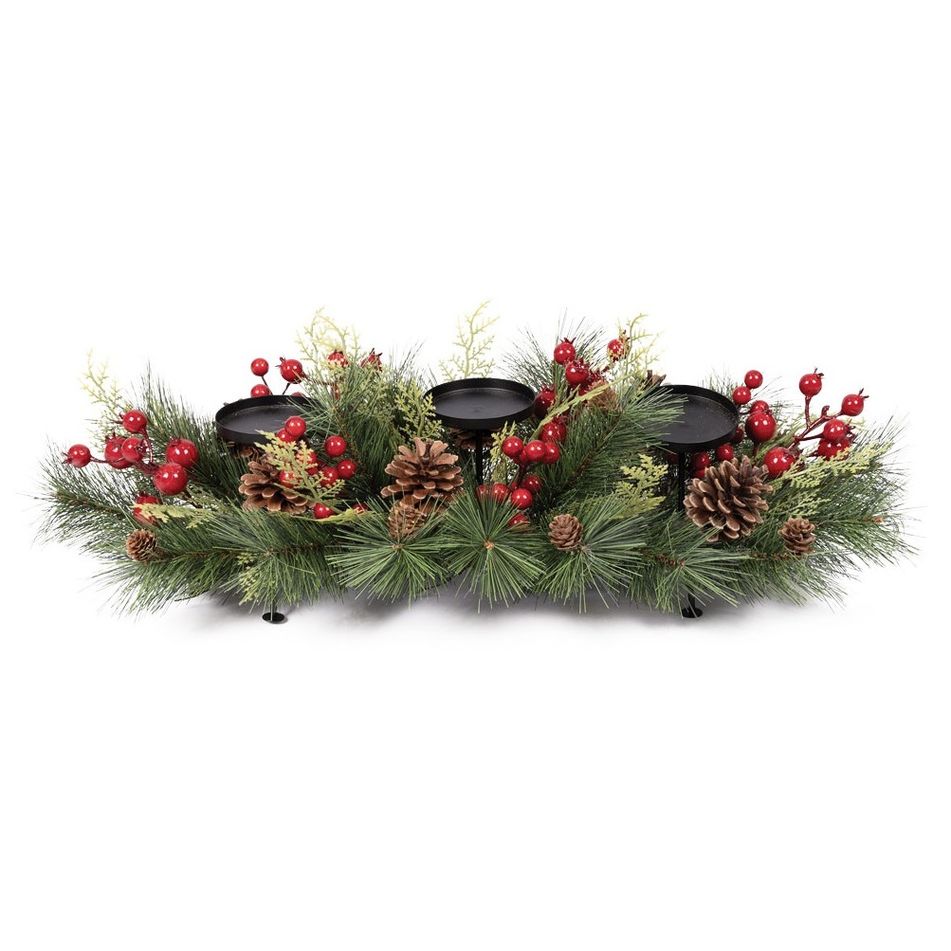 centro-tavola-60cm-3-porta-candele-pigne-e-bacche