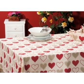 TOVAGLIA COTONE DEC CUORI CM140X240