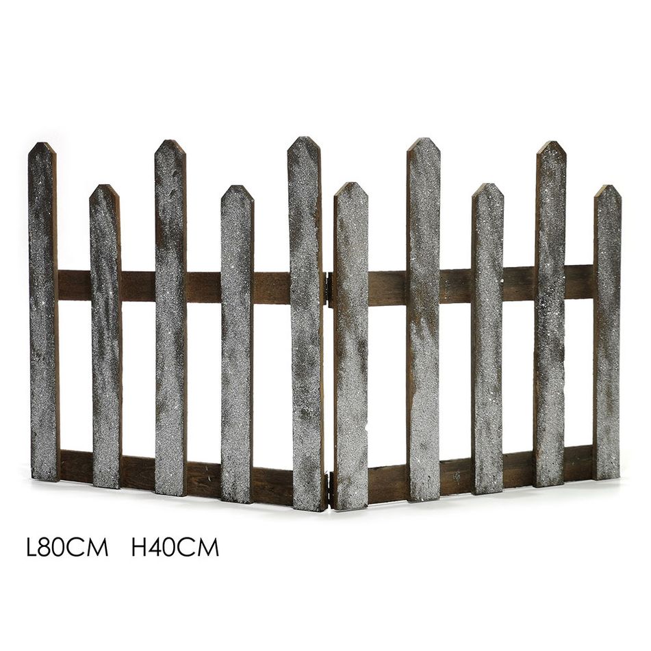 steccato-legno-80xh40cm-con-glitter