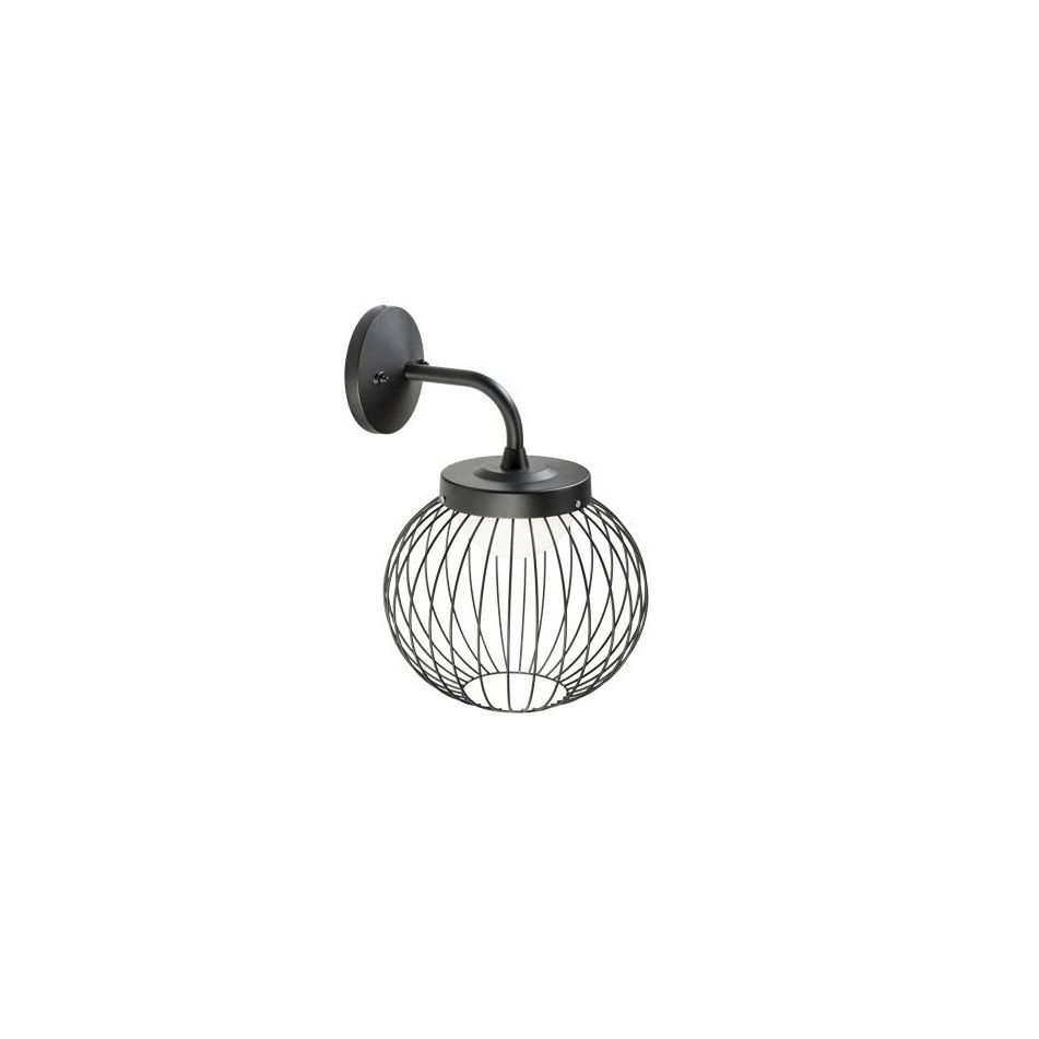 cage-applique-nero-18w-led-4000k