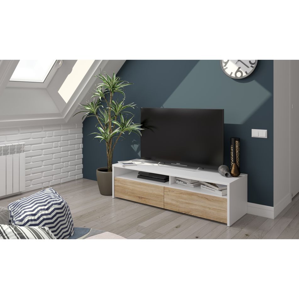 porta-tv-2-ante-130x42xh36cm-bianco-artik-slash-rovere