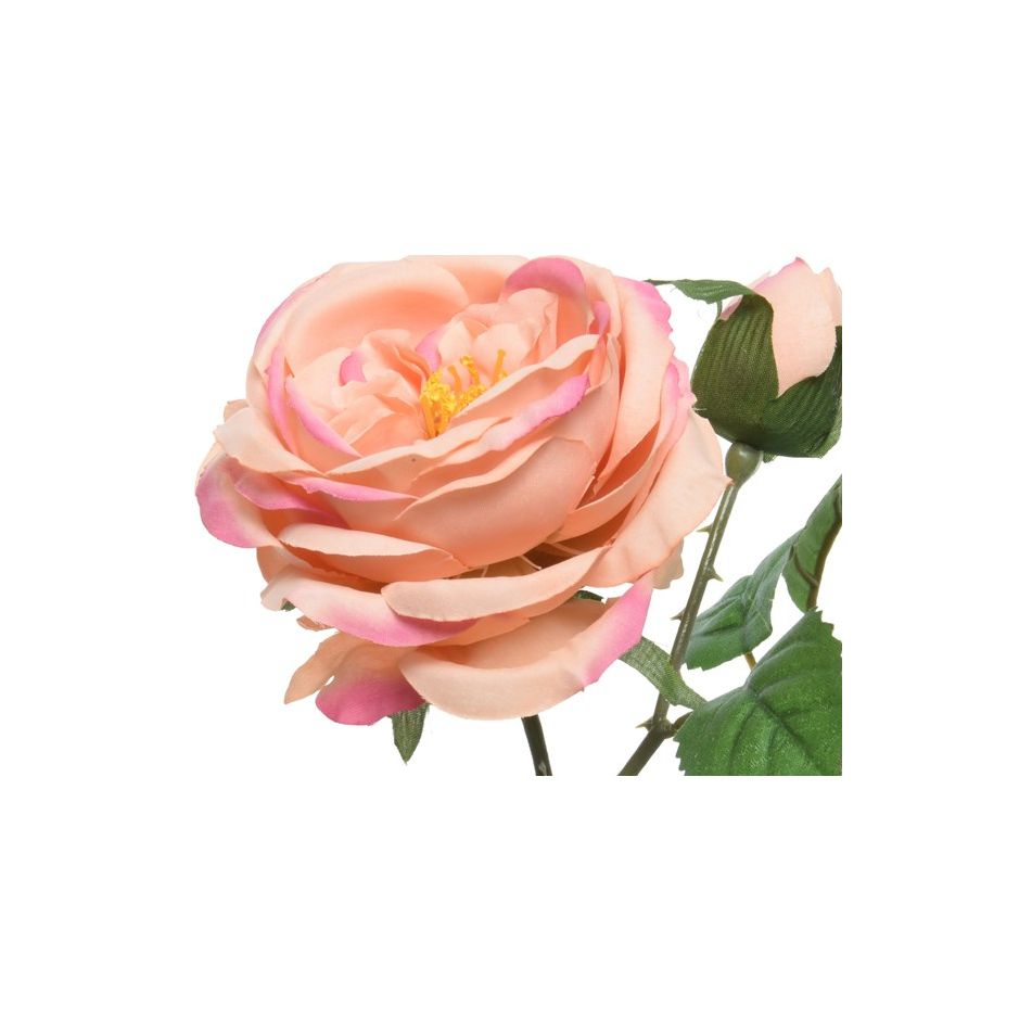 rosa-decorativa-pesca-h42cm-con-bocciolo