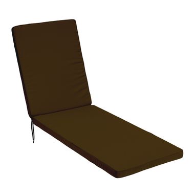 CUSCINO LETTINO 64X190XH4CM TAUPE DOPPIO BORDO