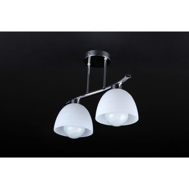 PLAFONIERA CANDICE ONDA 2 LUCI E27 46X18XH35CM CRO