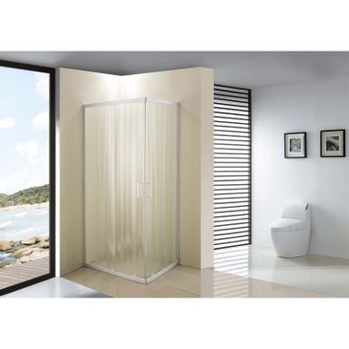 BOX DOCCIA ANGOLARE 69/79X89/99XH185CM PIUMATO 4MM