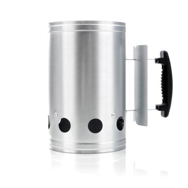 CIMINIERA PER BARBECUE D.20XH30CM ZINCATA