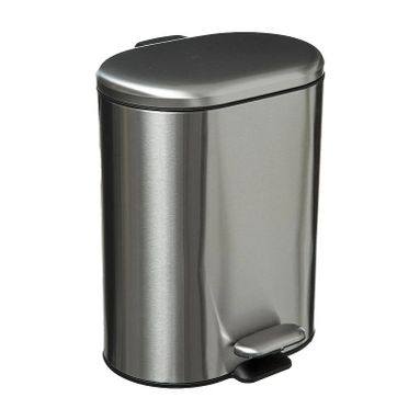 PATTUMIERA SILIFLEX PEDALE 6L ACCIAIO 23X22XH30CM