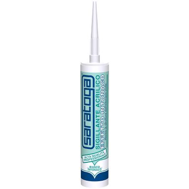 SIGILLANTE ACRILICO BIANCO 310ML EFFETTO INTONACO