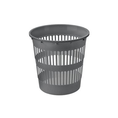 CESTINO GETTACARTA 12L D.28XH28CM GRAFITE