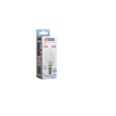 LAMPADA LED CANDELA C37 E14 7,5W 6000K 680LM