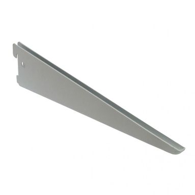 MENSOLA A "U" 37CM ALLUMINIO BIANCO