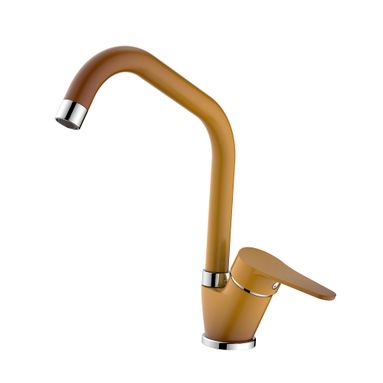 MISCELATORE LAVELLO BOCCA ALTA ALLEN Ø40MM TERRA