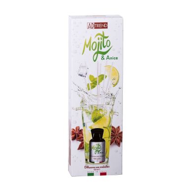 DIFFUSORE CON MIDOLLINI 125ML MOJITO/ANICE