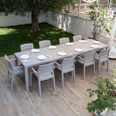 Toomax TAVOLO GOLIA 294X88XH74CM TORTORA