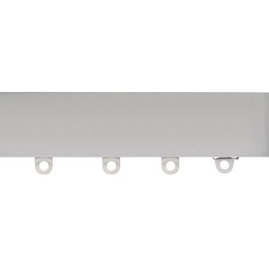 BASTONE PIXEL PIATTO 160CM ARGENTO