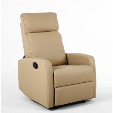POLTRONA IN ECOPELLE 66X88X98H CM RECLINER MANUALE