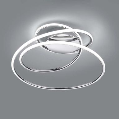 PLAFONIERA LED BOLOGNA 36W 50CM 4000K CROMO.
