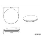 plafoniera-led-putz-15w-40cm-3000k-1450lm